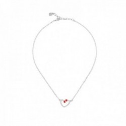 Gargantilla Unode50 A Perfec Mach COL1458MTLROJ0U mujer 40 cm. metal chapado plata colgante cerillas