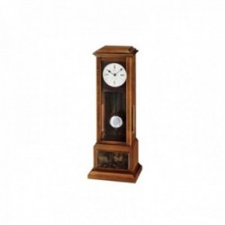 Reloj Seiko Clocks sobremesa QXQ026B madera 52.4 cm. doble sonería función volumen péndulo