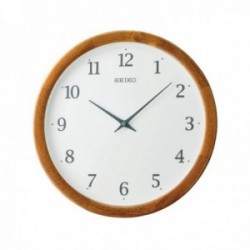 Reloj pared Seiko Clocks QXA763B redondo 35 cm. color madera
