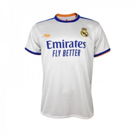 Camiseta Real Madrid CF 2021-22 Réplica Oficial Junior Primera Equipa