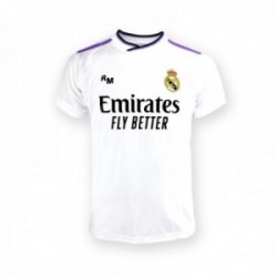 Camiseta Real Madrid CF 2022-23 Réplica Oficial Junior primera equipación fútbol