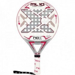 Pala de Pádel ML10 Pro Cup Silver 2022. Fibra de vidrio 3K Goma HR3. Marco Carbono. 355-360 grs.