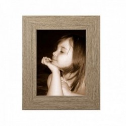 Marco portafotos 15x20 cm. imitación efecto madera clara