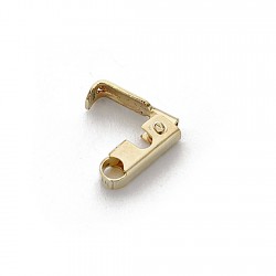 Fornitura oro 18k cierre pato 9mm. [7881]