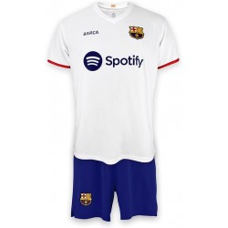 Equipación FC Barcelona 2023-24 Réplica Oficial Niño segunda equipación camiseta fútbol pantalón