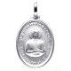 Medalla plata Ley 925m San Josemaría Escrivá doble cara [8249]