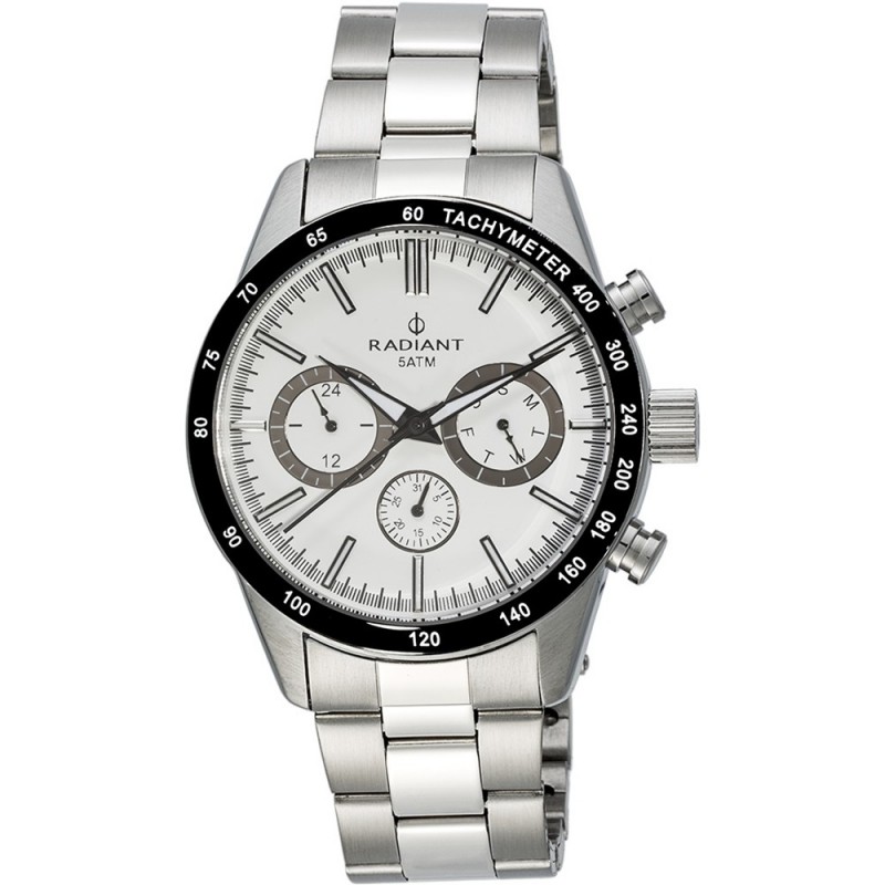 Reloj Radiant hombre Empire Steel White Silver RA411201 [AB9297]