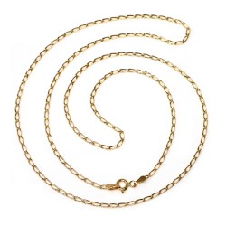 Cadena oro 18k bilbao 45 cm hueca 1,5 mm. 2.00 gr. [9646]