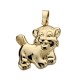 Colgante tigre oro 18k 19mm. [AA0119]