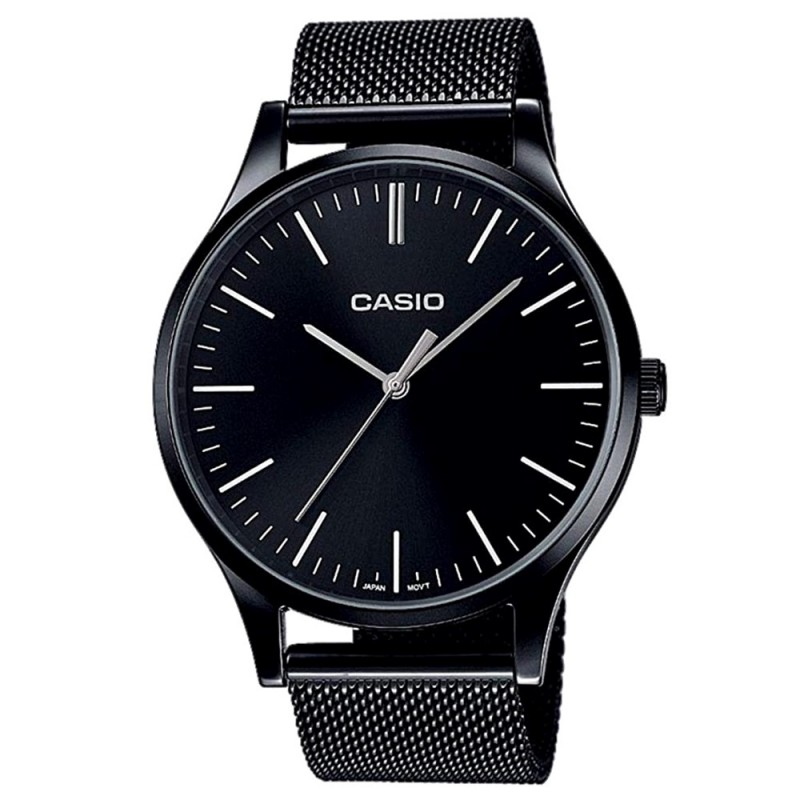 Reloj Casio de hombre con malla de acero.