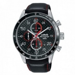 Reloj Lorus hombre RM339EX9 Sports acero inoxidable correa piel